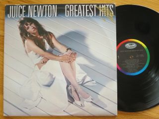 Rare Vintage Vinyl - Juice Newton - Greatest Hits - Capitol Sj - 12353 - Nm