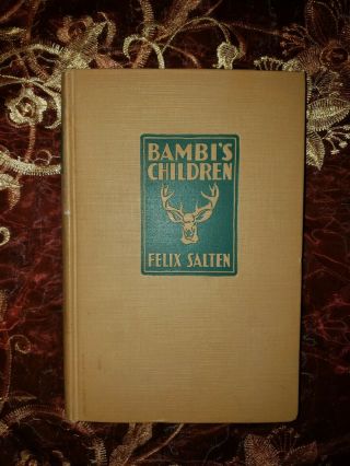 Vintage 1939 First Edition Bambi 