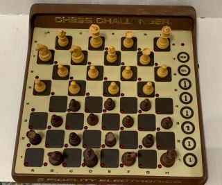 Vintage Fidelity Electronics Sensory Chess Challenger 8 Set