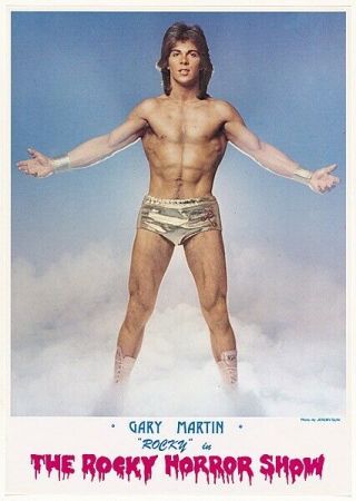 Rocky Horror Show.  1979 1st Ever Uk Tour.  Promo Poster.  Gary Martin As Rocky