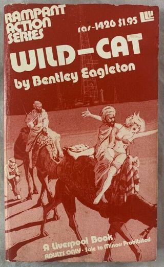 Rampant Liverpool Vintage Erotic Adult Paperback Book Wild Cat Bentley Eagleton