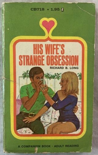Companion Vintage Erotic Adult Paperback Book His Wife 