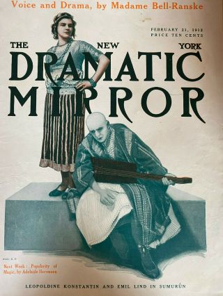 The York Dramatic Mirror Feb 21,  1912 Marie Cahill,  Weber & Fields Edison
