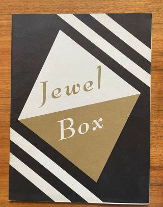 The Jewel Box Revue Program Drag Queen Lgbtq Vintage 1950s