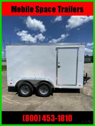 2021 Covered Wagon Trailers 7x12 Enclosed Cargo Trailer