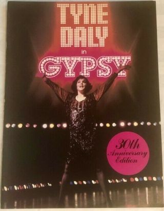 Gypsy With Tyne Daly Broadway Revival Souvenir Program 1980s
