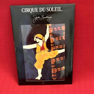 Judie Bomberger Cirque Du Soleil " O " Hand Painted Metal Ornament