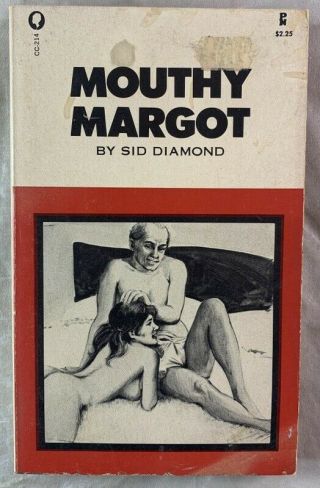 Cameo Vintage Erotic Adult Paperback Book Mouthy Margot Sid Diamond
