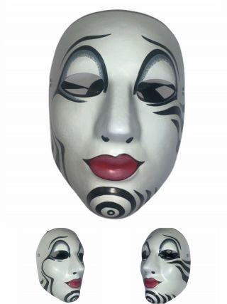 Cirque Du Soleil Official Mask Inspired By Zebra Character In " O "