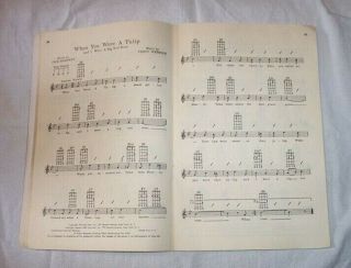 VINTAGE 1949 UKULELE IKE SONG BOOK,  35 OLD TIME SONGS,  ALSO PIANO & ACCORDION 3