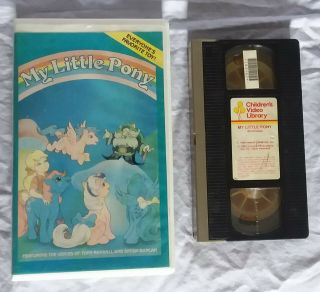 Vintage My Little Pony Escape From Catrina 1984 Vhs Tape Fair