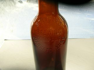 1900 - 1908 Qt Standard/brewing/company/mankato,  Minn.  Vintage Beer Bottle