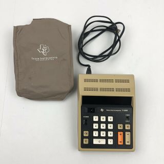 Vintage Texas Instruments Calculator Model Ti - 3500 W/ Power Cord