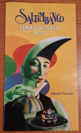 Cirque Du Soleil Saltimbanco Official Programme And Tickets 1st March 2005
