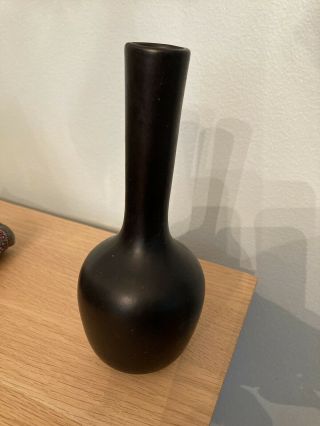 Royal Haeger Black Bud Vase