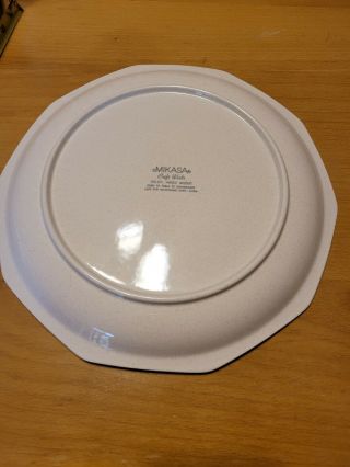 Mikasa Craft MAGIC MOODS DQ201 1 Chop Plate / Round Plater Octagon 2