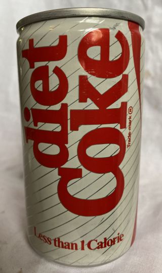 Vintage Diet Coke Coca Cola Can With Pull Top,  1980 