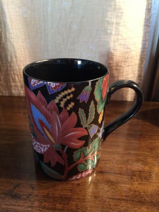 Fitz And Floyd " Kashmir " Fine Porcelain Cup/mug Made In Japan 462