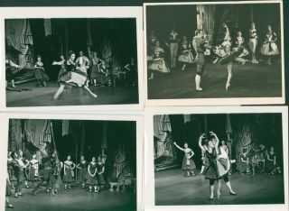 Four Photographs Of Ballet Rambert 