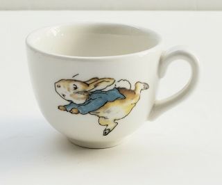 Wedgwood Peter Rabbit Childs Mini Tea Cup From Childs Tea Set