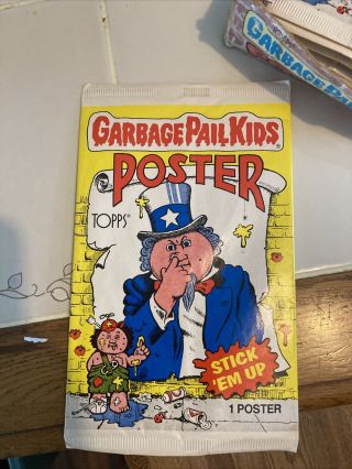 Vintage 1986 Garbage Pail Kids Poster Pack (1 Poster Pack)