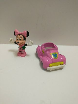 Vintage Disney Arco Minnie Mouse Car Pink & Minnie Mouse