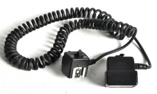 Vtg Nikon Sc - 29 Ttl Remote Coiled Cord Flash Synch Cable Extension
