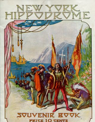 York Hippodrome Souvenir Book,  1913 - 1914 Season