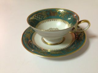 P.  T.  Bavaria Tirschenreuth Germany Cup And Saucer Pattern 32 & 2152