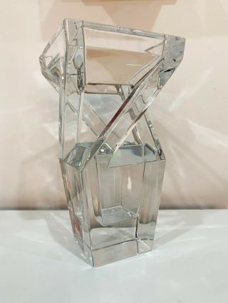 Baccarat Crystal Flower Vase — Authentic Made In France