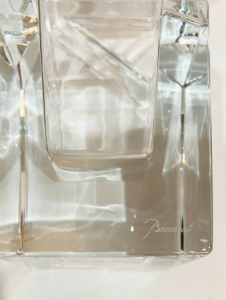 Baccarat Crystal Flower Vase — Authentic Made in France 5