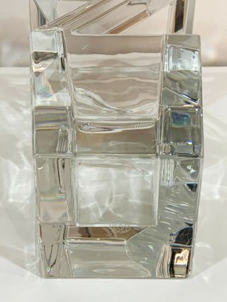 Baccarat Crystal Flower Vase — Authentic Made in France 6