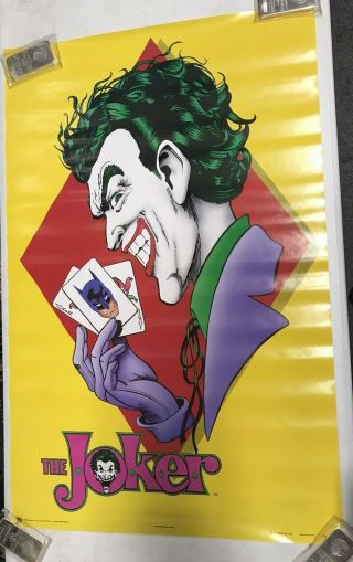 The Joker Batman Vintage 1989 Dc Comics By Norman James 2910 Poster Jw741