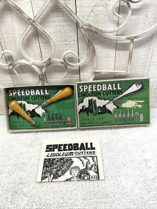 Speedball Linoleum Cutter 1960 