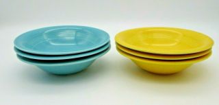 Vintage Harlequin Small Bowl 5 3/4 - Inch Multiple Color Homer Laughlin Hlc Usa