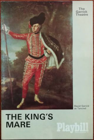 The King’s Mare By Jean Canolle Adapted By Anita Loos,  Garrick Theatre Programme