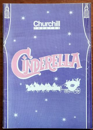 Cinderella,  Churchill Theatre Programme 1993 Ronnie Corbett,  Janet Brown