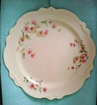 Vintage Homer Laughlin " Virginia Rose " Dinner Plate 9 1/2 " L64n4 Usa