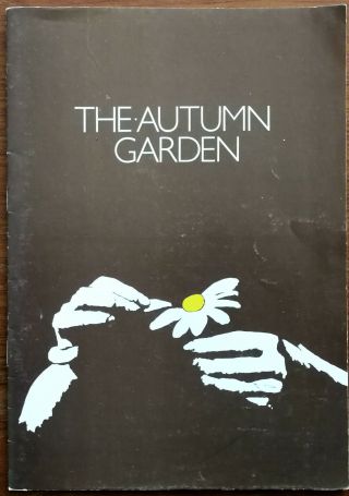 The Autumn Garden,  Watford Palace Theatre Programme 1979