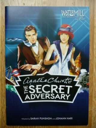 The Secret Adversary (agatha Christie) The Watermill On Tour 2015 Programme