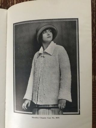 1920s Vintage Knitting Pattern Bear Bucilla Blue Book Sweaters Family Women Men 3