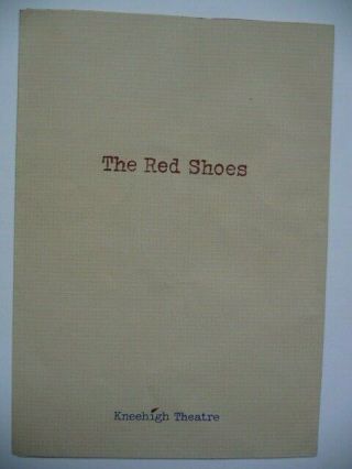 The Red Shoes Kneehigh 2002 Programme Lyric Theatre Emma Rice Director