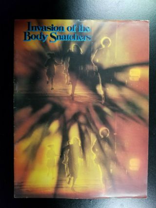 Invasion Of The Body Snatchers Rare Movie Special Program Vintage 1978 / Wow