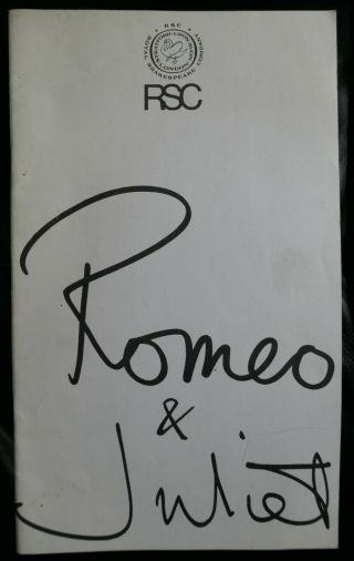 Romeo & Juliet - Rsc Stratford - Theatre Programme - 1976 - Ian Mckellen