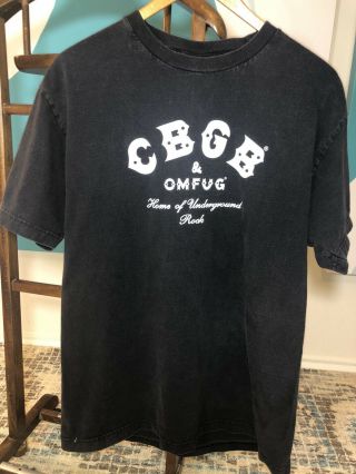 Vintage Cbgb T - Shirt Men’s Large Home Of Underground Rock
