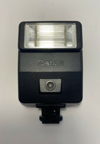 Vintage Canon Speedlite 155a For Ae - 1 A - 1 And Other A Series Cameras