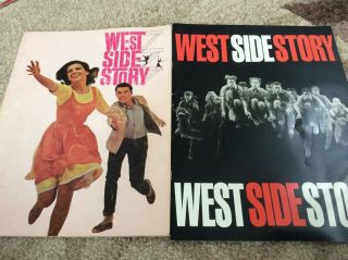 West Side Story - Movie Program (- Natalie Wood,  R.  Beymer,  R.  Moreno & Theater Program