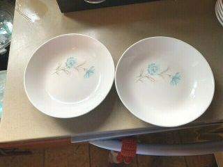 2 Taylor Smith Taylor Ever Yours Boutonniere Soup Cereal Bowls 6 - 3/4 " Dia.  Guc
