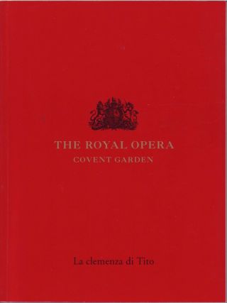 La Clemenza Di Tito - Royal Opera Covent Garden September 21st 2002