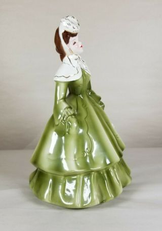 Vtg Florence Ceramics Pasadena California LILLIAN Lady Figurine 7 1/2 